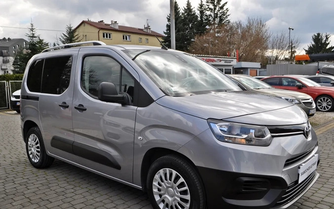 Toyota Proace City Verso cena 62444 przebieg: 188000, rok produkcji 2020 z Przemków małe 781